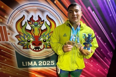 Matheus Pessanha, levantamento de peso