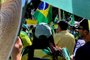 CAXIAS DO SUL, RS, BRASIL, 15/11/2022. Manifestantes continuam em frente ao Quartel em Caxias Do Sul neste feriado, 15 de novembro. (Neimar De Cesero/Agência RBS).<!-- NICAID(15265405) -->