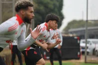 bernabei participou do treino