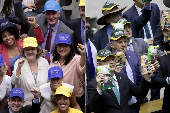 Divulgação / Montagem com fotos da Agência Câmara