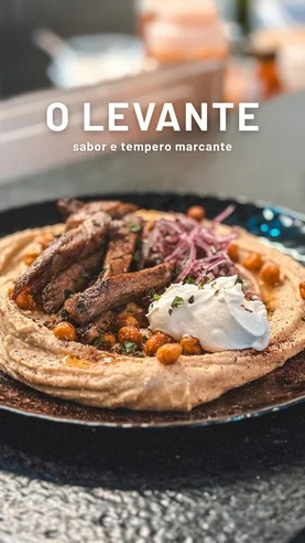 O Levante no Bourbon Country: um mergulho nos sabores do Oriente Médio
