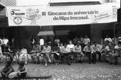 III Gincana Hipo Imcosul nos 20 anos da ZH.Envelope:22125Pasta:513214Caixa:344<!-- NICAID(8586589) -->