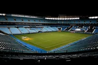 PORTO ALEGRE, RS, BRASIL, 28-05-2026: Tour na Arena do Grêmio. Vestiário, salas de controle e corredores do estádio. Foto: Renan Mattos / Agência RBS<!-- NICAID(16295463) -->