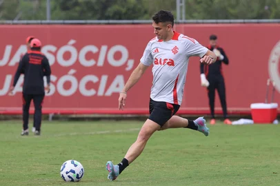 Borré, do Internacional - Foto: Ricardo Duarte/SC Internacional/Divulgação<!-- NICAID(16046235) -->
