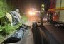 Homem morre após colidir carro contra barranco na RS-359, em Cotiporã