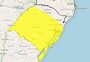 Com chance de redução na temperatura, Inmet divulga alerta amarelo para quase todo o RS