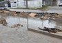 Moradores apontam risco em obra de drenagem na Avenida Luiz Leivas Otero, no Cassino