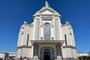 Santuário de Nossa Senhora de Caravaggio, em Farroupilha, que foi pintado e recebeu novos vitrais. Foto: Flavia Noal / Agência RBS<!-- NICAID(15319691) -->