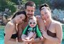 Claudia Raia abre álbum de férias com os filhos e o pequeno Luca rouba a cena 