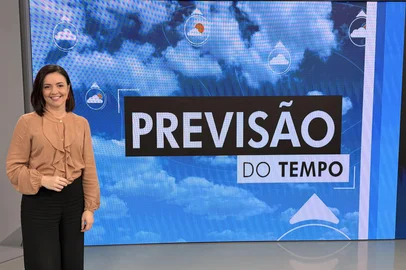 RBS TV / Divulgação Talita Rosa, apresentadora da previsão do tempo da RBS TV<!-- NICAID(16348813) -->