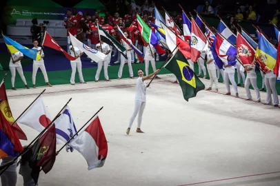 Mundial ginástica rítmica, cerimônia de abertura