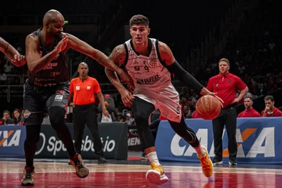 Flamengo x Caxias Basquete pelo NBB em 23 de janeiro de 2024<!-- NICAID(15658499) -->