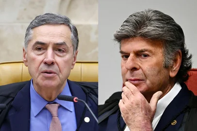 Os ministros Luís Roberto Barroso e Luiz Fux tiveram nesta quinta-feira (14) uma discussão acalorada durante a sessão do Supremo Tribunal Federal (STF). O episódio ocorreu nos momentos finais da sessão após Fux pedir a palavra para demonstrar uma "irresignação" quanto ao resultado da proclamação do resultado do julgamento que validou ontem (13) as regras de incidência da Contribuição de Intervenção no Domínio Econômico (Cide) para o setor de tecnologia.<!-- NICAID(16102189) -->