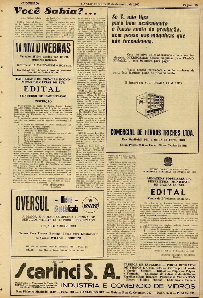 Jornal Pioneiro / reprodução