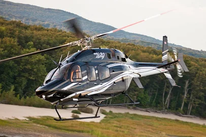 Modelo de helicóptero Bell 429, que o Comando Rodoviário da Brigada Militar irá receber. Foto: TAM / Divulgação<!-- NICAID(16005236) -->