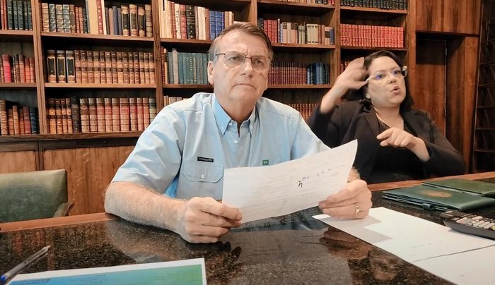 Jair Bolsonaro / YouTube/Reprodução