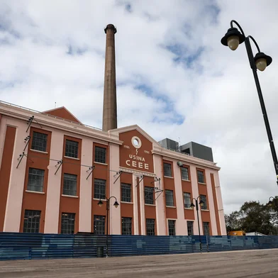 PORTO ALEGRE, RS, BRASIL, 23-07-2025: Prefeito Sebastião Melo realiza apresentação de modelo de licitação para PPP da Usina do Gasômetro. Foto: Jonathan Heckler/Agência RBS<!-- NICAID(16086297) -->