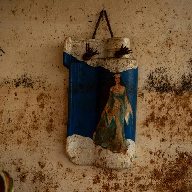 CANOAS, RS, BRASIL, 13.06.2024: Mais de 700 terreiros de religião de matriz africana foram atingidos pelas enchentes em todo RS. Foto: Camila Hermes/Agencia RBS<!-- NICAID(15788752) -->