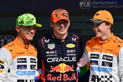 Lando Norris, Max Verstappen, Oscar Piastri, F-1