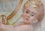 Anjos são redescobertos no restauro da Biblioteca Pública do Estado; veja fotos