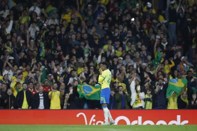 @rafaelribeirorio / CBF/Divulgação 15.11.2025 - Brasil x Senegal - Londres. Foto: @rafaelribeirorio/CBF/DivulgaçãoIndexador: RAFAEL RIBEIRO/CBF<!-- NICAID(16168102) -->