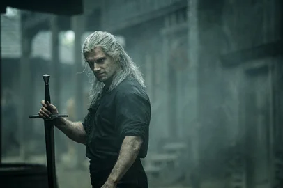 The Witcher, com Henry Cavill<!-- NICAID(14364188) -->