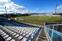 BENTO GONÇALVES, RS, BRASIL, 29/06/2022. Vistas do Parque Esportivo Montanha dos Vinhedos. O estádio é a casa do Esportivo e será palco doi primeiro jogo das semifinais da Séria A2 do Campeonato Gaúcho (Segundona Gaúcha). (Porthus Junior/Agência RBS)<!-- NICAID(15135775) -->