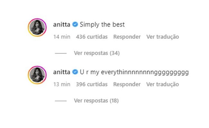 Reprodução / Instagram / @anitta