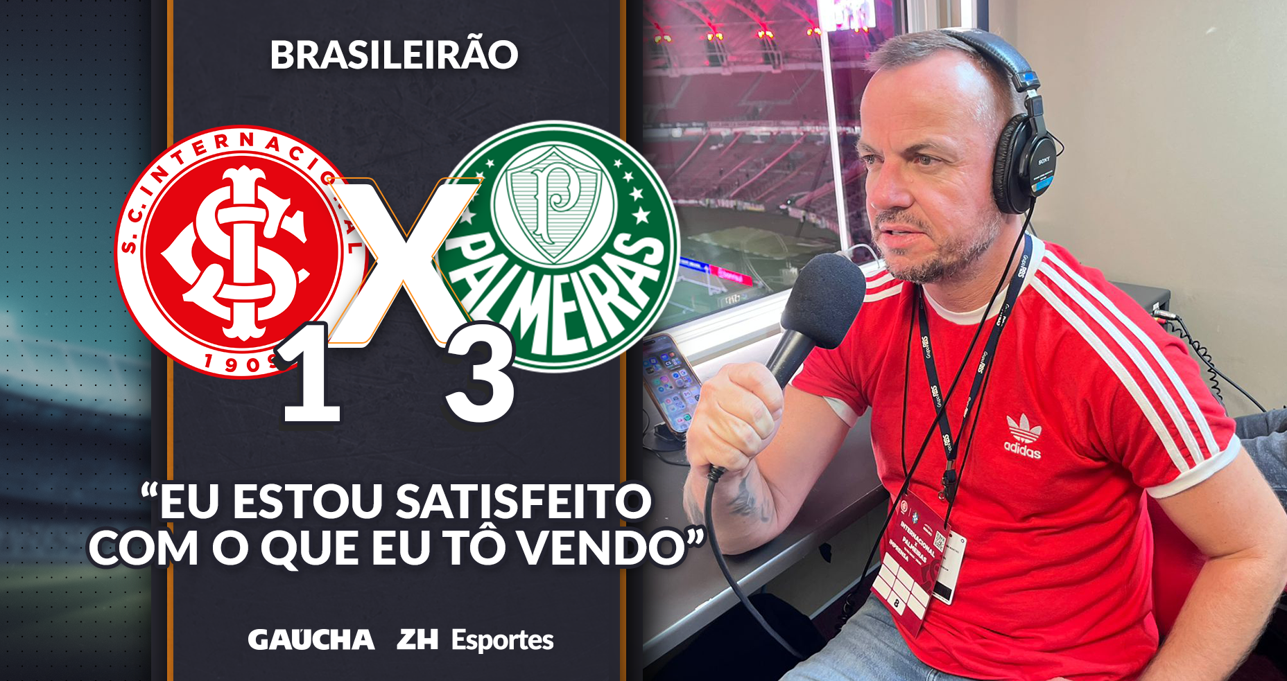 Vaguinha satisfeito com o Inter!