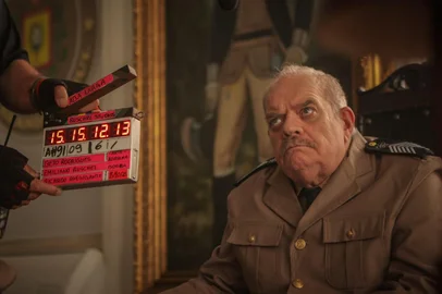 Porto Alegre, 17/10/2025. Gravações do filme Aba Larga em Porto Alegre. Ator Zé Victor Castiel<!-- NICAID(16148629) -->