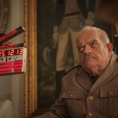 Porto Alegre, 17/10/2025. Gravações do filme Aba Larga em Porto Alegre. Ator Zé Victor Castiel<!-- NICAID(16148629) -->