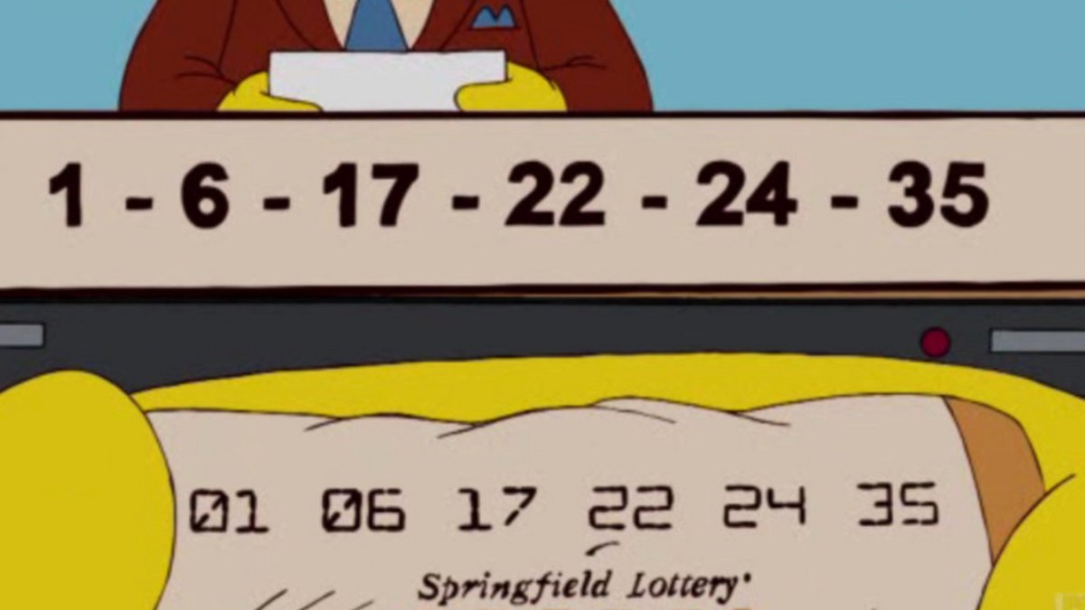 "Os Simpsons" revelaram n&uacute;meros da Mega da Virada? Entenda