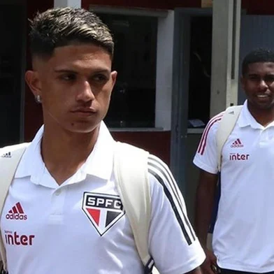 Gustavo Maia jogador do São Paulo. Foto: São Paulo / Divulgação<!-- NICAID(14564809) -->