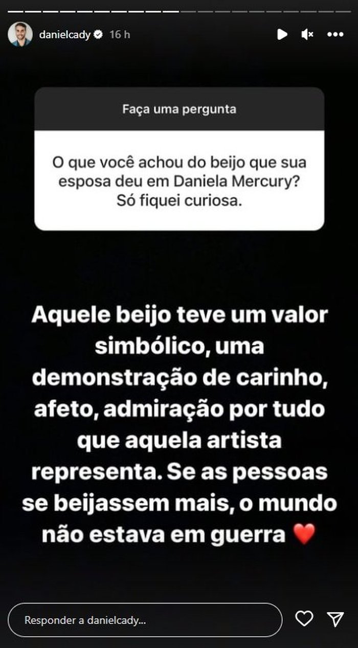 Instagram@danielcady / Reprodução