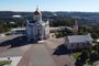 FARROUPILHA, RS, BRASIL, 15/05/2020. Santuário de Nossa Senhora de Caravaggio, vistas aéreas (drone). (Porthus Junior/Agência RBS)<!-- NICAID(14501087) -->