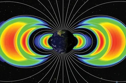 In 1958, Dr. James Van Allen discovered a collection of high-energy particle clouds within 40,000 kilometers of Earth. These belts have long been known as “bad news” for satellites and astronauts, with potentially deadly consequences if too much time is spent within them. Apollo astronauts travelled through some of these belt regions because the orbit of the moon lies along the fastest line-of-travel from Earth. A one-page teacher guide accompanies the one-page assignment.<!-- NICAID(15867750) -->