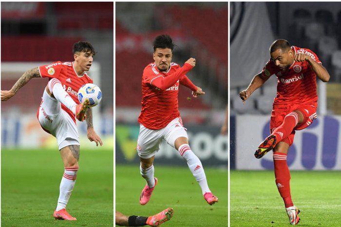 Montagem sobre fotos de Ricardo Duarte / Inter