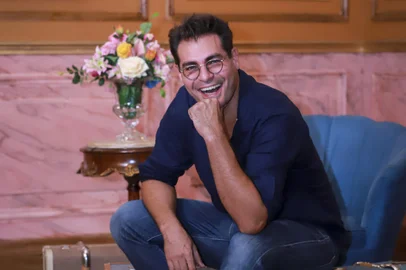 Thiago Lacerda no lançamento da novela Amor Perfeito<!-- NICAID(15380295) -->