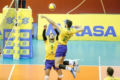 Brasil x Chile, Sul-Americano vôlei masculino 2021