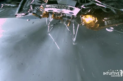 Intuitive Machines divulga novas fotos da espaçonave Odysseus<!-- NICAID(15692370) -->