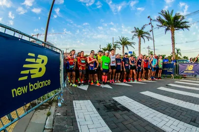Marcio Rodrigues / Divulgação Poa Half Marathon New Balance em 16/4/2023<!-- NICAID(15530572) -->