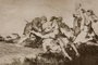 Caridad , Goya , c. 1810, metal sobre papel, gravura da série Desastres da Guerra, PARA USO NO CADERNO DOC DE 21 DE OUTUBRO DE 2023, NÃO USAR ANTES<!-- NICAID(15570084) -->