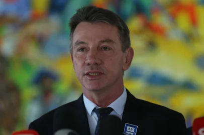 Entrevista coletiva do  governador de Roraima, Antonio Denarium.<!-- NICAID(15510409) -->