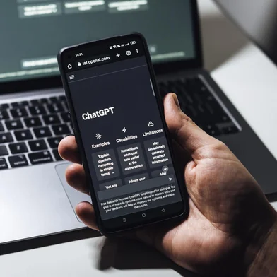 ChatGPT, chatboot da empresa norte-americana OpenAi, que se utiliza da Inteligência Artificial (IA)<!-- NICAID(15439164) -->