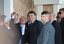 Comitiva presidencial cota Spa do Vinho, em Bento Gonçalves, para hospedar Bolsonaro