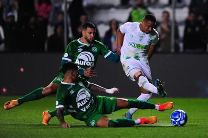 CAXIAS DO SUL, RS, BRASIL, 31/08/2023. Juventude x Chapecoense, jogo válido pela 26ª rodada da série B do Campeonato Brasileiro e realizado no estádio Alfredo Jaconi. (Porthus Junior/Agência RBS)juventude, novorizontino, série b, campeonato brasileiro, alfredo jaconi,<!-- NICAID(15528387) -->