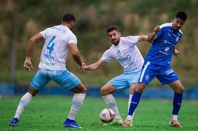 Aimoré 1x0 Glória, 3ª rodada da Divisão de Acesso, no estádio Cristo Rei, em São Leopoldo.<!-- NICAID(16343026) -->