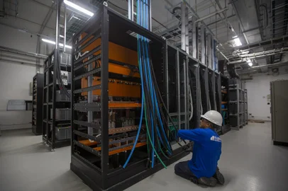 Porto Alegre, RS, Brasil, 03/03/2023 - Elea Digital irá inaugurar o maior datacenter do sul do Brasil. Na foto, o data center localizado no 4° Distrito - R. Voluntários da Pátria, 1555 - Foto: Jefferson Botega/Agência RBSIndexador: Jeff Botega<!-- NICAID(15365673) -->