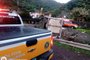 Acidente com morte, caminhão tombado em Carlos Barbosa, perto de São Vendelino<!-- NICAID(15154717) -->