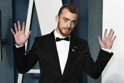 94th Annual Academy Awards - Vanity Fair Party - ArrivalsUS actor Angus Cloud attends the 2022 Vanity Fair Oscar Party following the 94th Oscars at the The Wallis Annenberg Center for the Performing Arts in Beverly Hills, California on March 27, 2022. (Photo by Patrick T. FALLON / AFP)Editoria: ACELocal: Beverly HillsIndexador: PATRICK T. FALLONSecao: celebrityFonte: AFPFotógrafo: STF<!-- NICAID(15496735) -->
